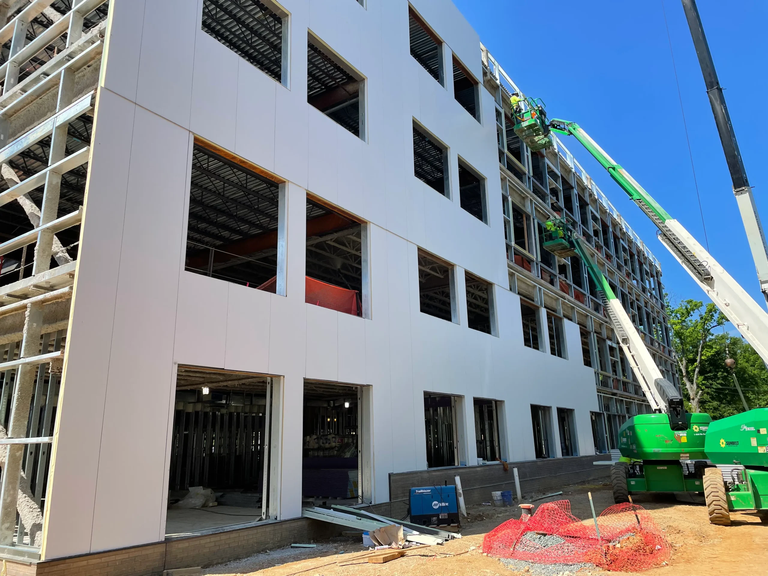 P3 Schools_Wall Panel Installation 1